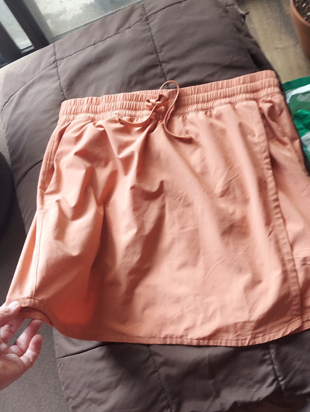 Patagonia Peach Quick Dry Drawstring Skort